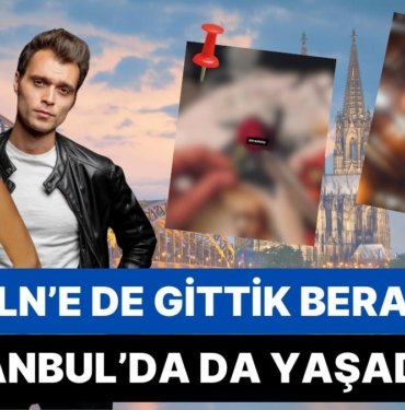 Aşk Doludizgin: Birlikte Köln Tatiline Çıkan Taze Sevgililer Birce Akalay ve Hakan Kurtaş Romantizme Doyamadı!