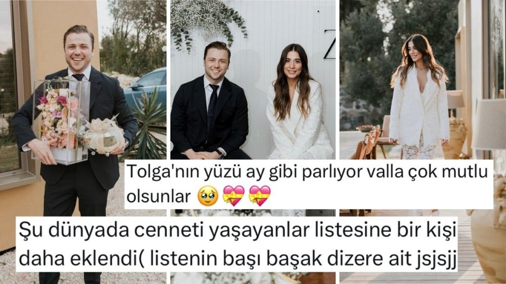 Evlilik Yolunda İlk Adımı Atan Zeynep Mayruk ve Tolga Sarıtaş Çiftinin Nişan Kareleri ‘Maşallah’ Dedirtti!