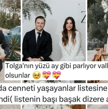Evlilik Yolunda İlk Adımı Atan Zeynep Mayruk ve Tolga Sarıtaş Çiftinin Nişan Kareleri ‘Maşallah’ Dedirtti!