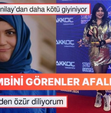 Ödül Gecesine Kızılcık Şerbeti’nin Nilay’ı Feyza Civelek’in Kombini Damgasını Vurdu