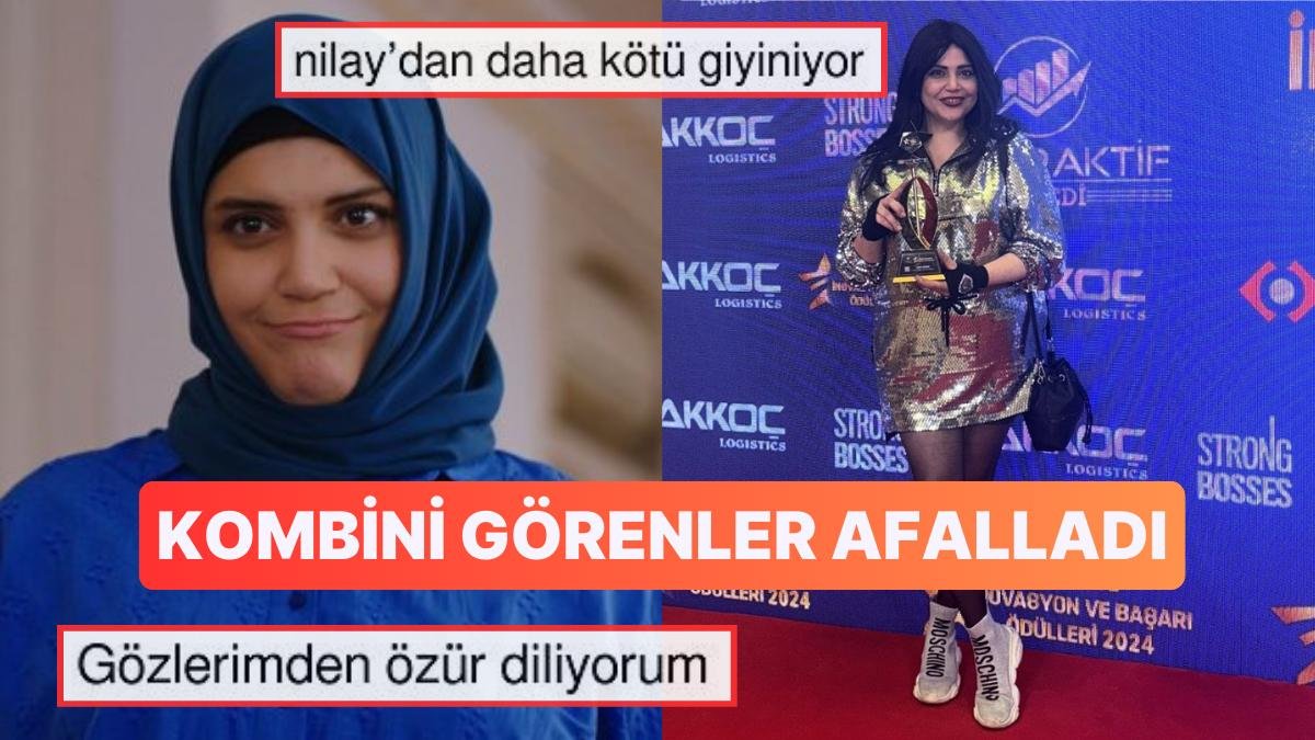 Ödül Gecesine Kızılcık Şerbeti’nin Nilay’ı Feyza Civelek’in Kombini Damgasını Vurdu