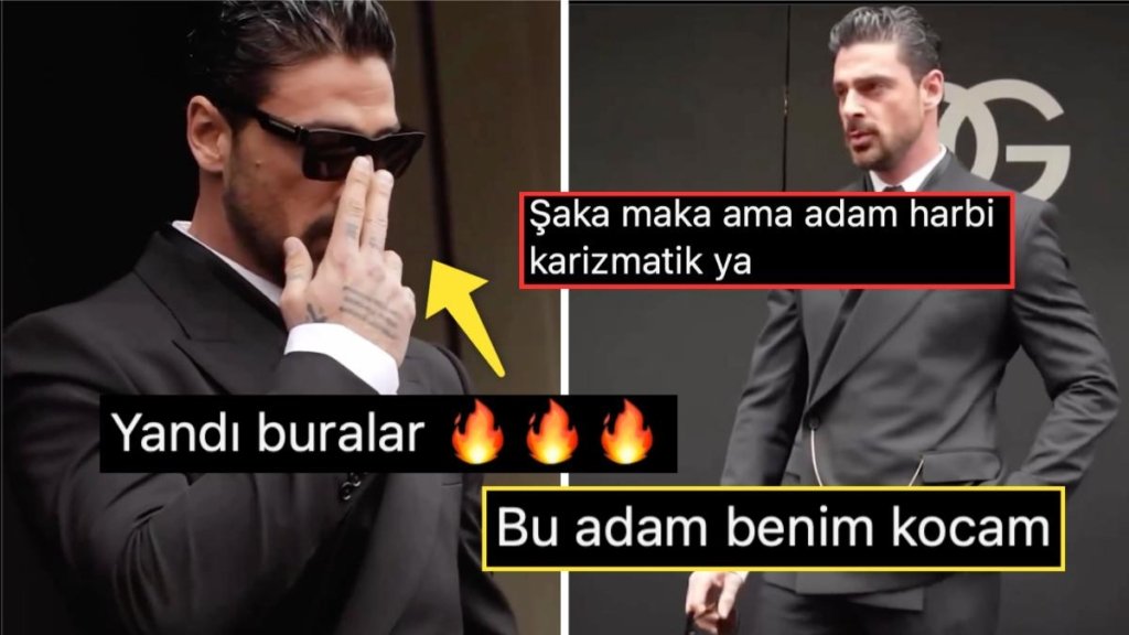 ‘365 Gün’ Filminin Yıldızı Michele Morrone’un Dolce&Gabbana Defilesindeki Pozları Ortalığı Yıktı Geçti!