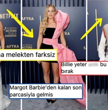 Margot Robbie’den Billie Eilish’e Birbirinden Yetenekli Ünlüler, SAG Ödülleri’nde Bir Araya Geldi!