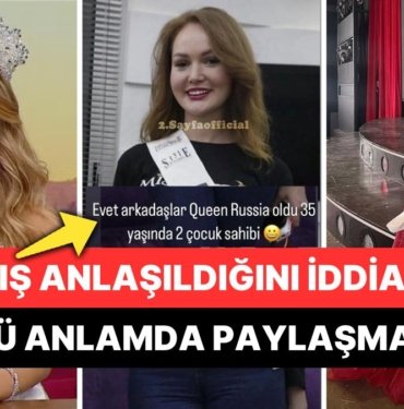 “Kraliçe” Seçilen Rus Güzele Yaptığı Yorum Tepki Çekmişti: “Miss Europe” Elmas Yılmaz Yanlış Anlaşılmış!