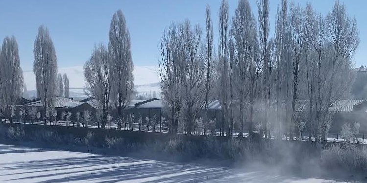 Türkiye’nin en soğuk yerleşim yeri Göle oldu