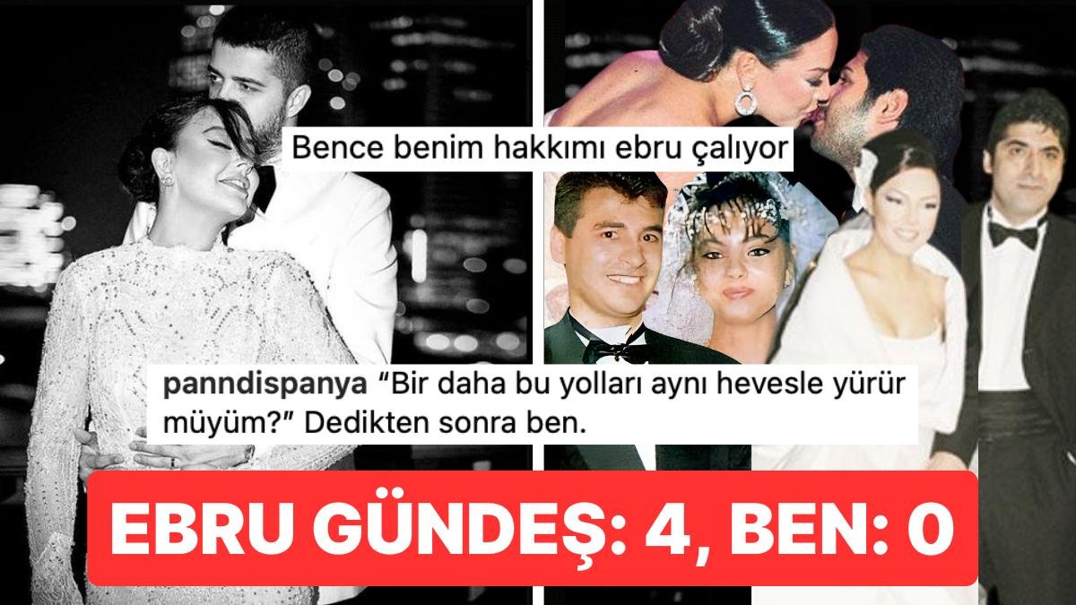 Bu Yolları Her Seferinde Aynı Hevesle Yürüyen Ebru Gündeş’in Gelinlikli Pozu Goygoycuların Diline Fena Düştü!