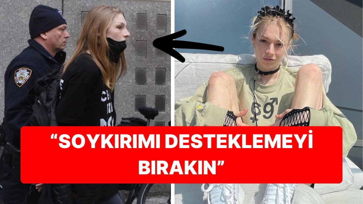 Euphoria’nın Yıldızı Hunter Schafer, Filistin’i Desteklediği ve Joe Biden’ı Protesto Ettiği İçin Tutuklandı