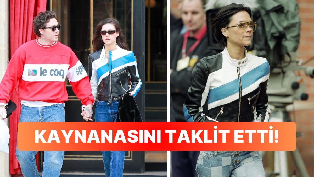 Nicola Peltz Victoria Beckham’ın 2001 Yılında Giydiği Vintage Ceketi Giyip Salınarak Poz Kesince Olanlar Oldu