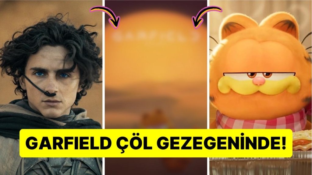 Dune Serisinden Esinlenilerek “The Garfield Movie” Filmine Poster Hazırlandı!