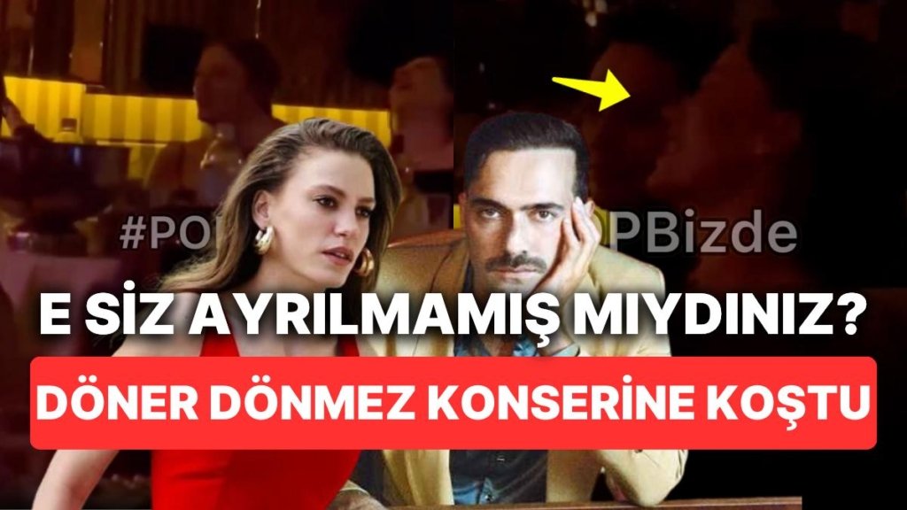 Serenay Sarıkaya Türkiye’ye Döner Dönmez Soluğu Sevgilisi Mert Demir’in Konserinde Almış!