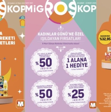 29 Şubat – 13 Mart 2024 Migroskop Kataloğu