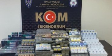 Hatay’da 2 bin 50 paket kaçak sigara ele geçirildi