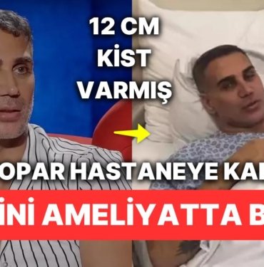 Şarkıcı Doğuş Apar Topar Ameliyata Alındığını Yaptığı Paylaşımla Duyurdu: 12 CM Kist Çıkartıldı!
