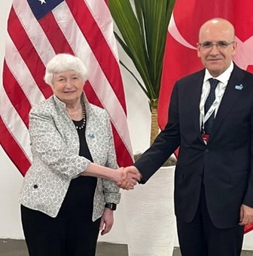 Bakan Şimşek, ABD Hazine Bakanı Yellen ile görüştü