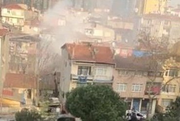 Kadıköy’de gecekondu yangını