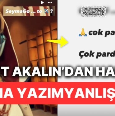 Şeyma Subaşı’nın Demet Akalın Misali Yaptığı Yazım Yanlışı Takipçilerinin Gözüne Batınca Üstüne Özür Diledi