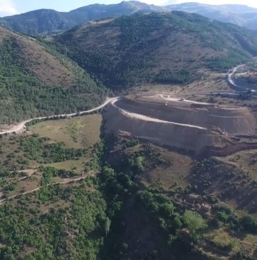 İliç’ten sonra bu sefer de Gümüşhane’den korkutan görüntü: Hafriyat dağında doğal afet korkusu