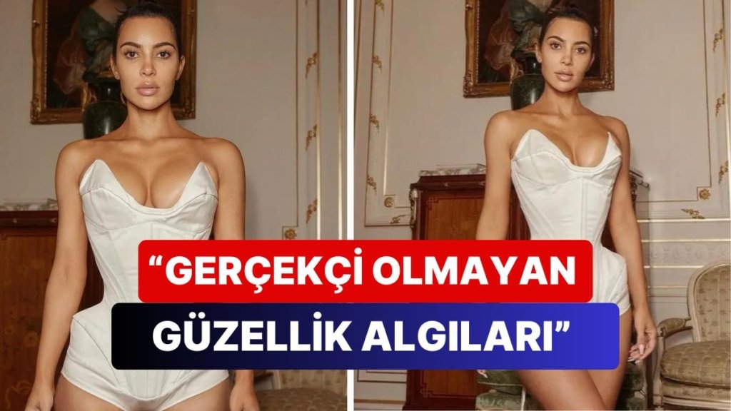 Kıyafet Seçimleriyle İnterneti Kırıp Geçen Kim Kardashian’ın Korse Seçimi “Belin Nerede?” Dedirtti