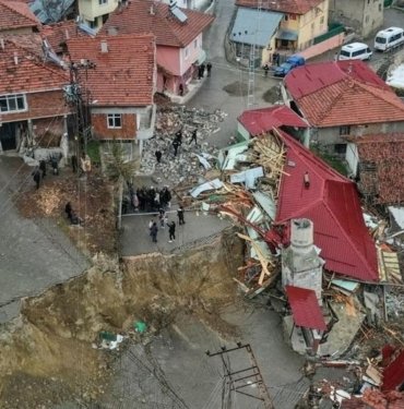 Tokat’ta heyelan bölgesine 1 milyon 188 bin lira acil yardım ödeneği