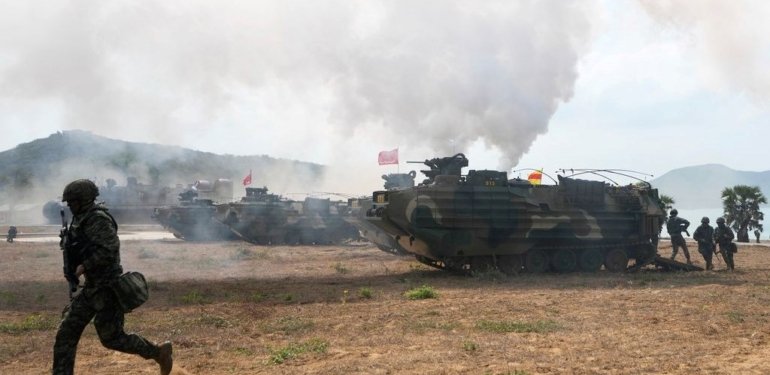 Ortak tatbikatla gözdağı verdiler