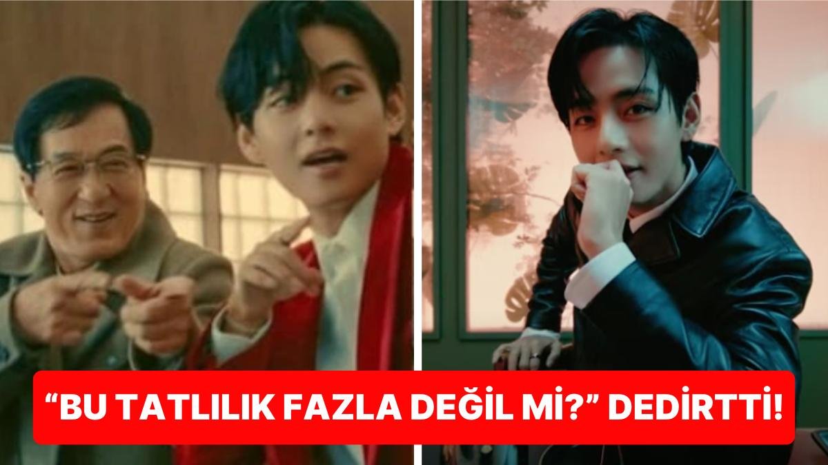 BTS’nin Sevilen Üyesi V ve Aksiyon Filmlerinin Efsanesi Jackie Chan Aynı Reklam Filminde Yer Aldı