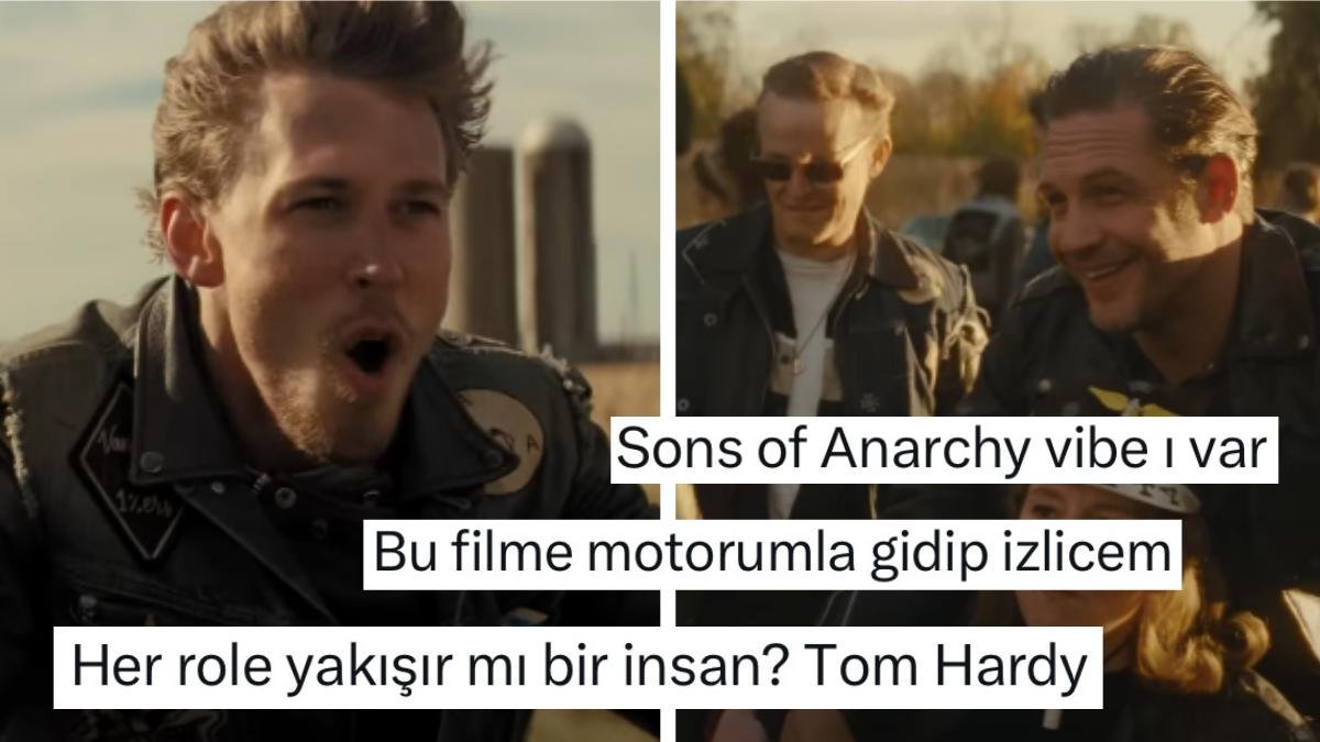 Başrolünde Tom Hardy’nin Yer Aldığı Jeff Nichols İmzalı ‘The Bikeriders’ Filminin Fragmanına Gelen Tepkiler