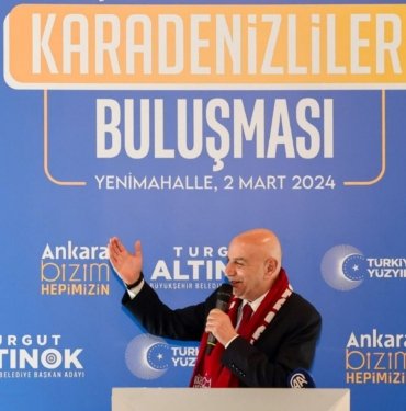 Turgut Altınok: Rakibim bütün mesaisini cumhurbaşkanı adaylığına harcadı