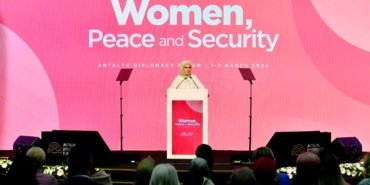 Emine Erdoğan: Kadınların dahil edilmediği bir barış sürecinin başarıyla sonuçlanması beklenemez