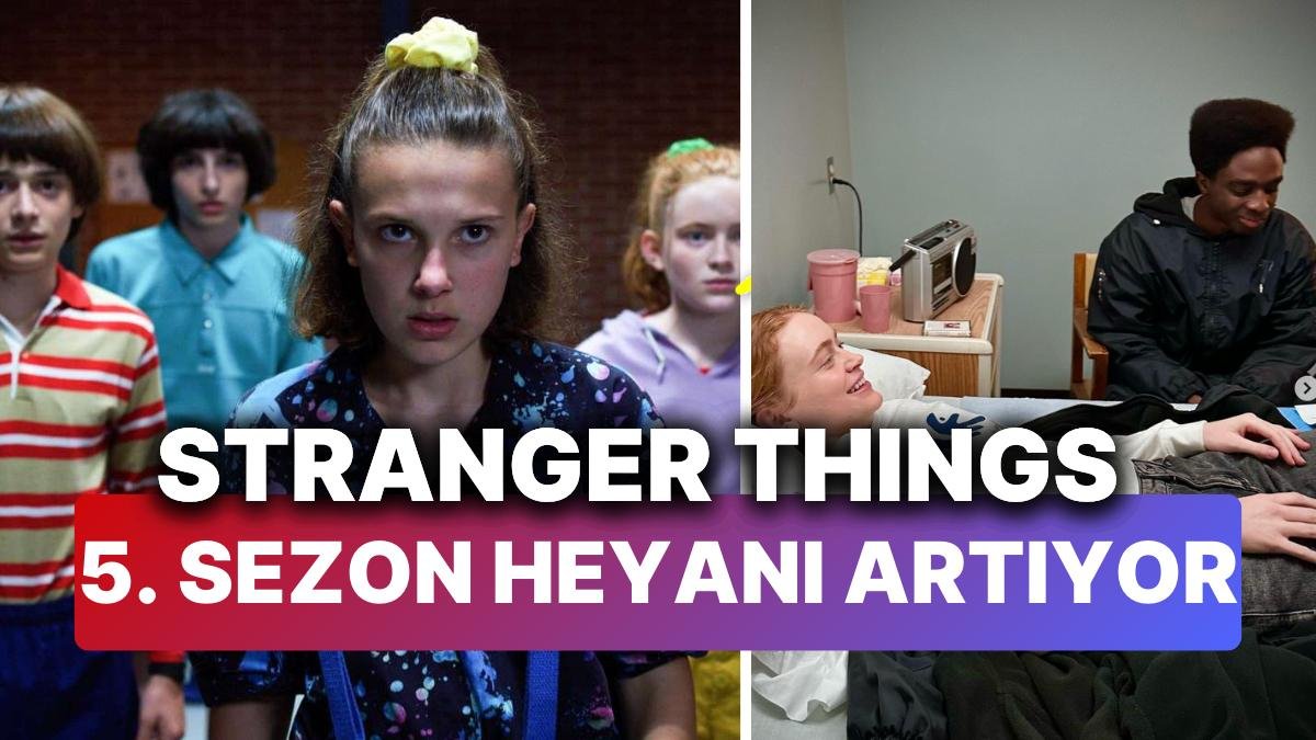 Stranger Things’in Heyecanla Beklenen 5. Sezon Çekimlerinden Yeni Görüntüler Geldi ‘Max Komada’!