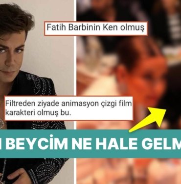 Fatih Ürek Yüzüne Filtre Uyguladığı Fotoğrafla Barbie’nin Ken’ine Benzetildi!