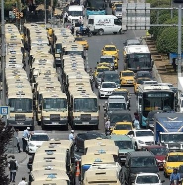 İstanbul’da minibüslerde İstanbulkart dönemi