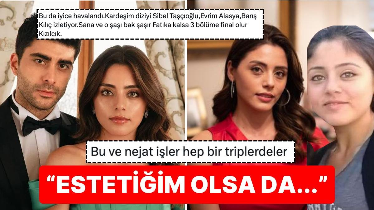 Kızılcık Şerbeti’nin Doğa’sı Sıla Türkoğlu’nun Estetik Açıklaması “Eski Halini Ne Çabuk Unuttun” Dedirtti