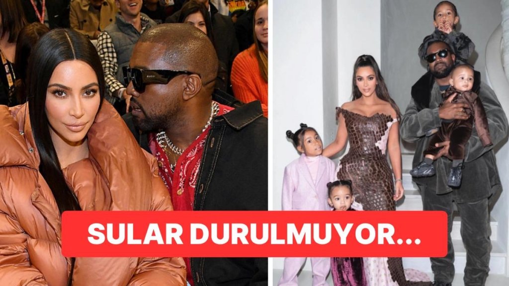 Boşanma Süreçleri Olay Olan Kanye West ve Kim Kardashian Bu Sefer Çocuklarının Eğitimleri İçin Birbirine Girdi