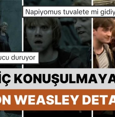 Harry Potter Filmlerinde Herkesin Fark Ettiği Fakat Üzerine Hiç Konuşulmayan Ron Weasley Detayı