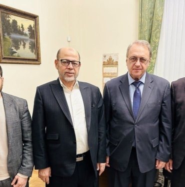 Hamas heyeti Moskova’da Putin’in temsilcisi ile bir araya geldi