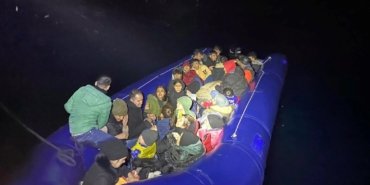 Çanakkale açıklarında 31 kaçak göçmen yakalandı