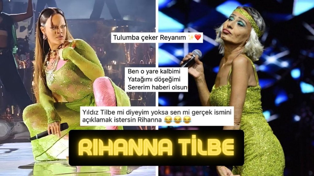 Düğünde Konser Veren Rihanna’nın Sahnelere Yıldız Tilbe’den Hallice Dönüşü Ortalığı Ayağa Kaldırdı!