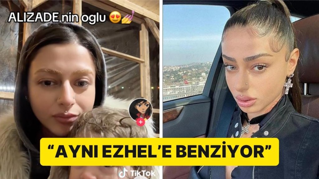 Rapçi Alizade, ‘Yapıp Gittim’ Dediği Oğlunu İlk Kez TikTok’ta Paylaştı