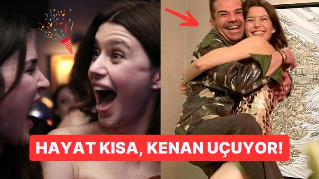 Doğum Günü Kızı Beren Saat Mutluluktan Hızını Alamayıp Kenan Doğulu’yu Kucağına Aldı