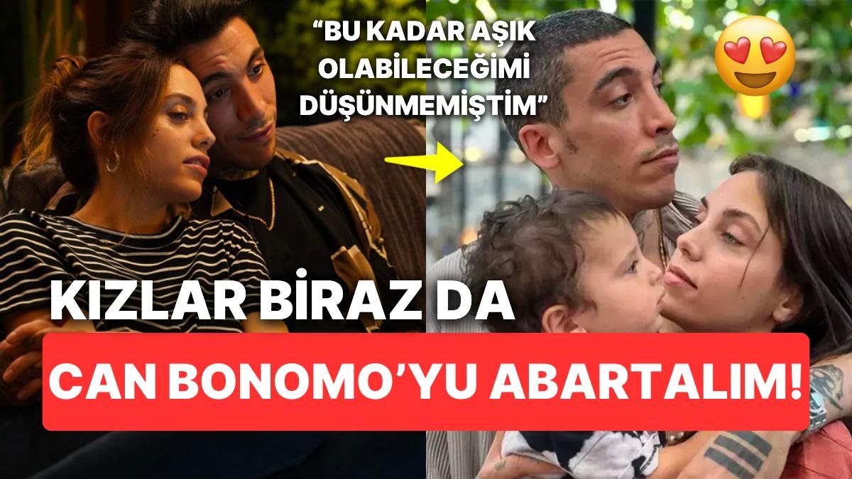 Can Bonomo’nun Oğlu Roman’a Olan Sevgisi İçimizi Yumuşacık Yaptı!