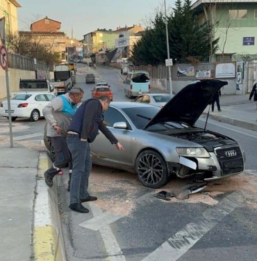 “Dur” ihtarına uymadı, kaza yapınca yakalandı