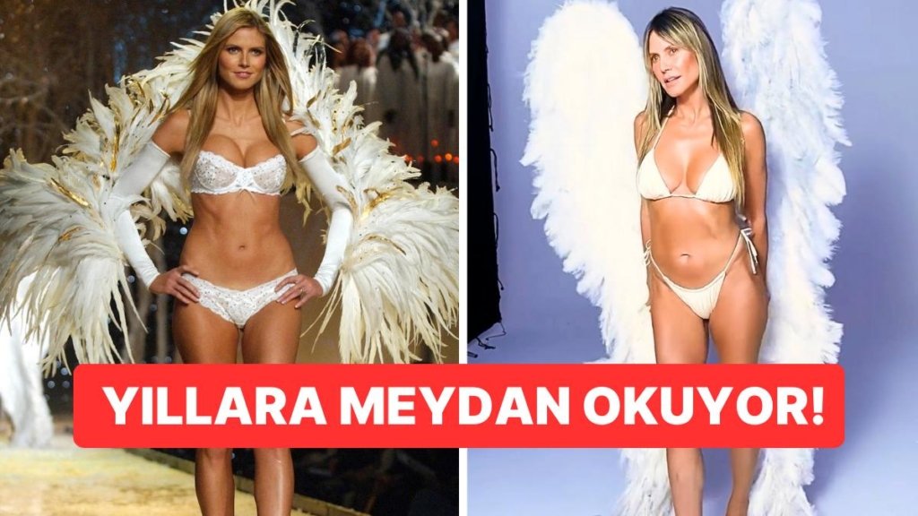 Süper Model Heidi Klum’un Kendinden Genç Modellere Taş Çıkartan Fiziği Resmen Düşman Çatlattı!