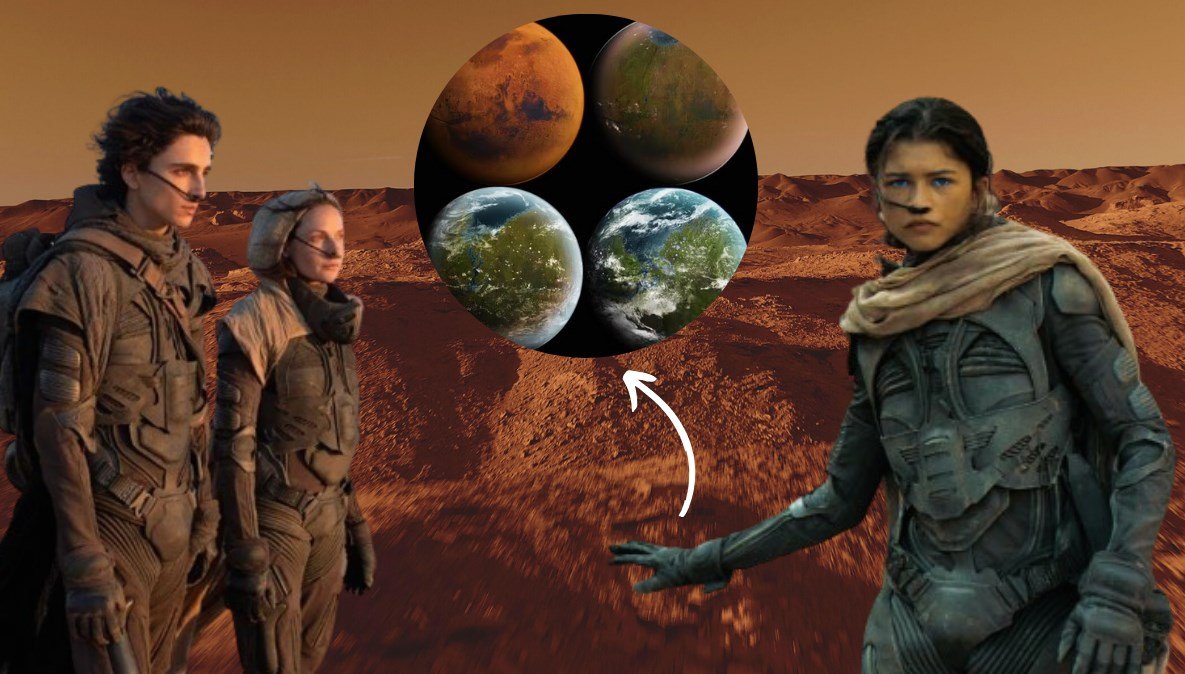 Kızıl Gezegen Dune’u örnek alıyor:  Mars’ı dünyalaştırmak mümkün mü?