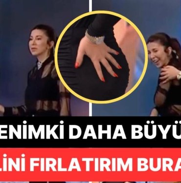 Yonca Evcimik’in Protez Poposunu İnceleyen Yeliz Yeşilmen Canlı Yayında Kendi Poposunu Övmelere Doyamadı!