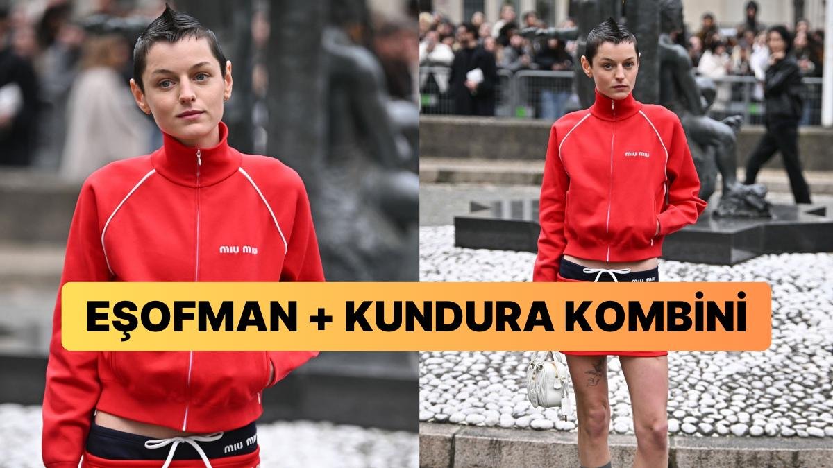 Bağcılar’a Gidecekken Yanlışlıkla Kendini Paris’te Bulan Emma Corrin’in Moda Haftası Kombini Hayatı Sorgulattı