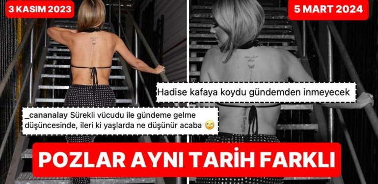Gündemsizlik Derdine Düşen Hadise Sansasyon Yaratan Sırt Dekolteli Pozlarını Yeniden Paylaşmaya Karar Verdi