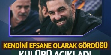 Arda Turan kendini efsane olarak gördüğü kulübü açıkladı! “Şüphesiz ki Galatasaray