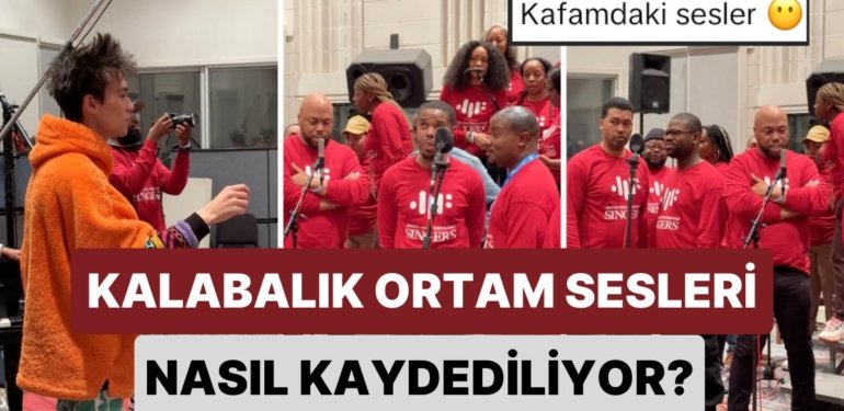 Film ve Dizilerdeki Kalabalık Ortam Seslerinin Nasıl Kaydedildiğini Daha Önce Görmüş müydünüz?