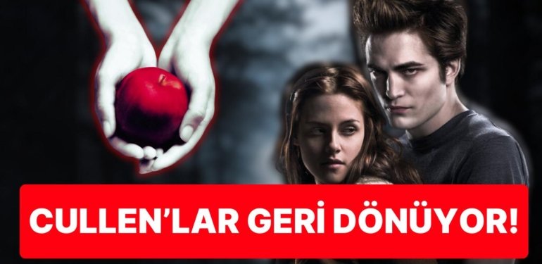 Vampir Filmleri Efsanesini Başlatan “Twilight” Şimdi de Animasyon Serisiyle Televizyonlara Geri Dönüyor!