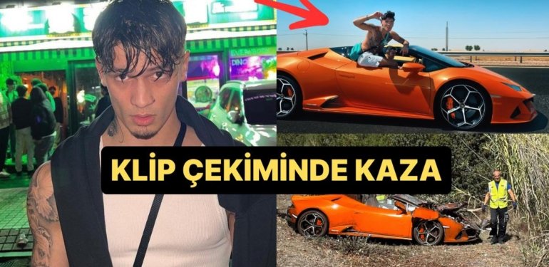 Ünlü Rapçi Çakal’ın Klip Çektiği Dubai’de Aracıyla Kaza Yaptığı İddia Edildi